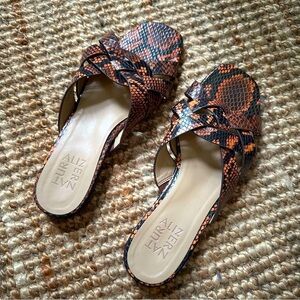 Naturalizer Snake Slide Sandals